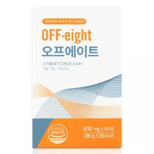 오프에이트 브로멜라인 60정 1박스