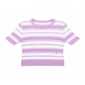 [르샵][르샵(LeShop)] 스트라이프 배색 골지 니트 (택가격 69000원)