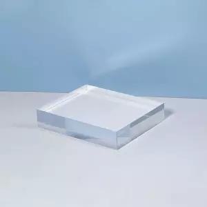 [하프클럽/]투명 직사각형 큐브 크리스탈 아크릴 80x100x20mm