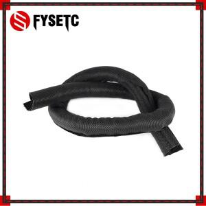 3피스 3D 프린터 부품 L 50CM OD 13mm 섬유 슬리브 케이블 와이어 래핑 프루사 i3 MK2S/MK2.5/MK3 압출기용
