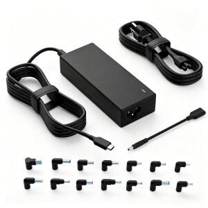 니브주키 100W USB C 범용 노트북 충전기 15가지 팁 | hp호환 DELL 레노버 에이서호환 에이수스 삼성호환 맥북호환 LG호환 도시바호환 IBM & 크롬북 타입 컴퓨터 POWER LOGIC 코드와 호환