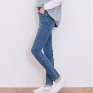 친절한탄씨 TBZ JJM-SS581 여자하이웨스트일자청바지 일자청바지 하이웨스트바지 하이웨스트 청바지