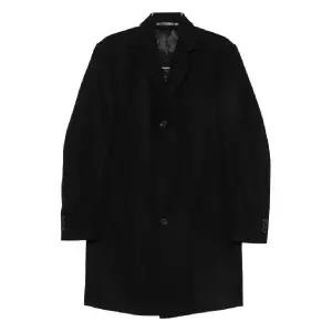 칼라거펠트 울 혼방 싱글 브레스티드 코트 4557300554750 TP443483787