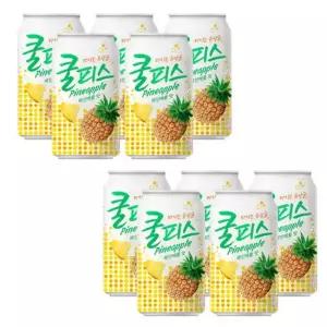 아트박스 마전동상회 동원 쿨피스 파인애플 캔 음료 뚱캔 350ml 24캔