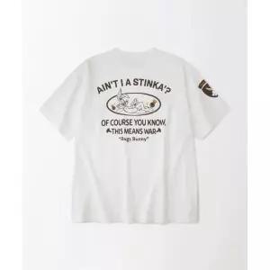 매장정품 아웃스탠딩 OUTSTANDING [LOONEY TUNES] HALF S리 LEEVE TEE(BUGS BUNNY)_ OS26SSST39OW 218311