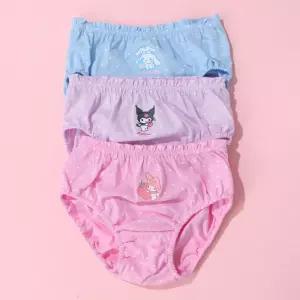 산리오캐릭터즈 여아 삼각팬티 3매 2호 세트