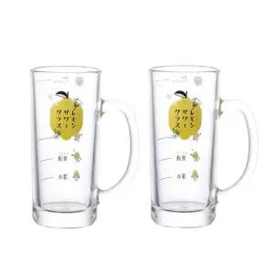 도요사사키 레몬 머그 글라스 435ml 2P 코스트코 마켓송지2606