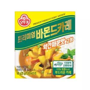해들일샵 바몬드카레 고형 약간매운맛 100g 3개 즉석식품 자취생
