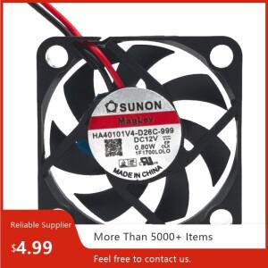SUNON HA40101V4D26C999용 서버 인버터  산업용 장비용 40mm 12V 0.80W 고성능 냉각 팬