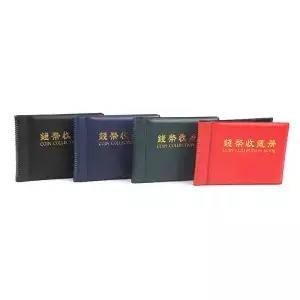 60칸 동전 수집 앨범 미니 보관 가방 수집가용 정리함 선물용 스탬프 스크랩북