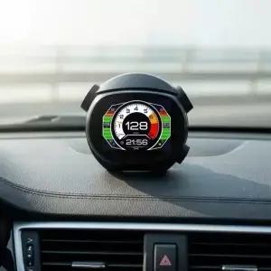자동차 OBD 계기판 속도 터빈 온보드 수온 게이지 디스플레이 범용 헤드업 K10 HUD