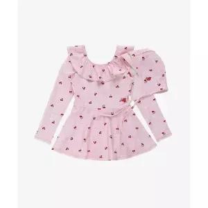 [뉴발란스]키즈 NEWBALANCEKIDS NBgC Cherry Blossom_패턴 원피스 래쉬가드 아동 수영복 NK9RG3773