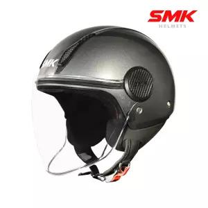 SMK 오토바이 바이크 하프페이스 헬멧 라미나 GLDA600 그레이 KC ECE 안전