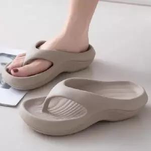 남녀공용 키높이 플립플랍 쪼리 여름 아치 슬리퍼 비치샌들