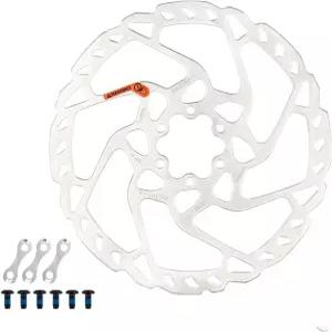 시마노 브레이크 용으로 설계되었으며 SLX Rt66 로터 - 6 볼트 원 컬러 180mm 자전거 산악 로드 레이싱 BMX