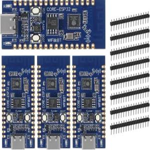 XIITIA 4pcs ESP32 C3 마이크로컨트롤러 USB C 개발 보드 최대 160MHz 클럭 속도 4MB 플래시 384KB ROM