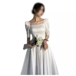 피로연 결혼식 촬영 웨딩 드레스 빅사이즈 브라이덜샤워 셀프