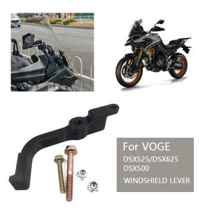 VOGE DSX525 DSX500 오토바이 원버튼 리프팅 보조 장치 레이싱 윈드실드 및 레버 윈드스크린