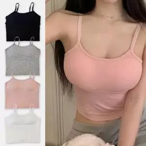 [NS홈쇼핑]골지 캡내장 여성 민소매 나시티 브라탑 이너 여름 여자 나시..