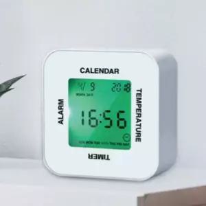 [RIZPICK]알람 가정 디지털 달력 전자 탁상시계 온도 LED