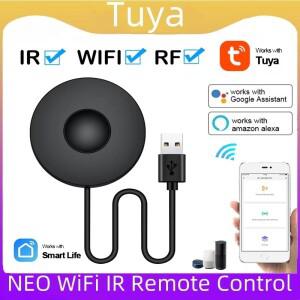 NEO Tuya 스마트 RF IR 원격 제어 WiFi 홈 적외선 컨트롤러(에어컨용) 모든 TV Alexa Google 홈과 함께 작