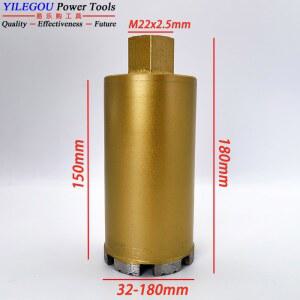 180MM 금강석 코어 드릴 직경 32 습식 76 127MM SDS 63 120 40