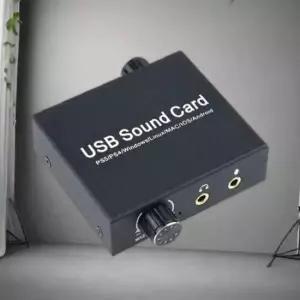USB 사운드카드 오디오 컨버터 Type C