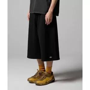 매장정품 DICKIES 디키즈 베이직 스웨트 쇼츠 Black DIKU251LRSR007BK0 1814612