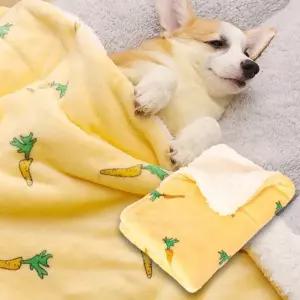 강아지 침낭 담요 겨울 고양이 토퍼 강아지침구 강아지겨울이불