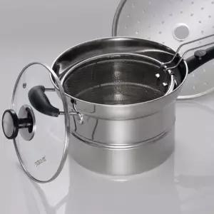 키친아트 이우 찜 국수 냄비 18cm 편수 곰솥 전골