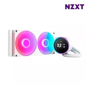 NZXT 수냉쿨러 게임 CPU쿨러 KRAKEN ELITE V2 280 RGB 화이트 MNS