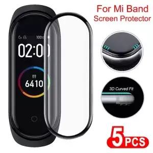 Xiaomi Mi Band 8 7 6 5 4 화면 보호기 스마트 시계 밴드 전체 보호 커버 용 999D 필름 유리