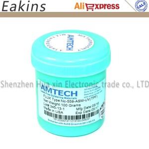 100g NC-559-ASM-UVTPF 무연 솔더링 플럭스 페이스트 휴대폰 PCB SMD BGA 수리용 클린 없음