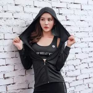 셀럽하우스 다용도 스포츠 데일리 여성 소프트 경량 후드집업