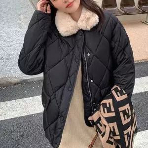셀럽하우스 여성 털카라 겨울 퀄팅 패딩 자켓 점퍼
