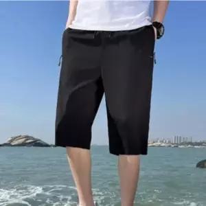 시원한 바지 남성 5부 냉감 여름 6부 아이스 반바지
