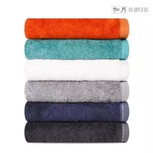 송월타월 송월타올 솔리드 뱀부무지40 5장 200g