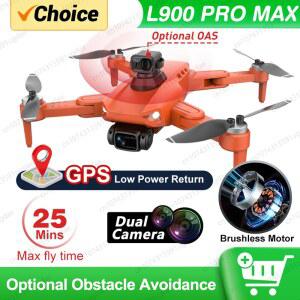 드론 LYZRC L900 PRO SE MAX GPS 카메라 WIFI 5G 쿼드콥터 듀얼 RC 접이식 4K 브러시리스 회피 360 FPV 전문가용 장애물
