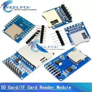 마이크로 SD 스토리지 확장 보드 D1 미니 TF 카드 모듈 Arduino ARM AVR 용 핀이있는 메모리 실드