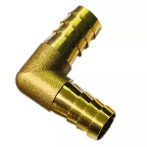 3 4 5 6 8 10 12 14 16 19 25mm 호스 바브 동등한 감소 커넥터 테일 90 Deg 어댑터 전송 황동 파이프 피팅