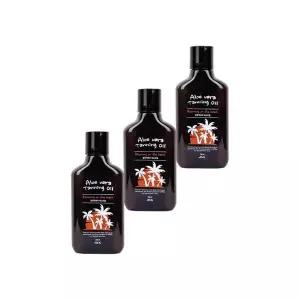 에브이케이 자연 피부톤업 바디프로필 부스터 태닝오일 알로에 베라 오일 150ml 3개