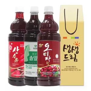 과실 엑기스 / 솔잎 산수유 오미자 진액