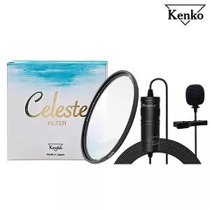 (컴온탑) 겐코 Celeste C-PL 77mm 초고성능필터 + Mcoplus LVD600 마이크
