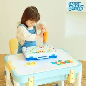 해피플레이 2D 입체 드릴 공구놀이 세트 어린이 장난감 151pcs