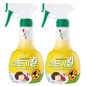 비오킬 370ml x 2개 (스프레이형) / 날파리 진드기 벌레퇴치 베드버그 진드기 비오킬 리필