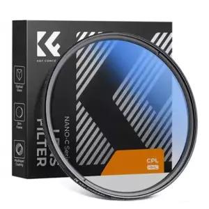 K&F Concept 82mm NANO-C HMC CPL 필터 블루 멀티코팅 _ AGC Glass Blue Multi-Coated CPL Filter