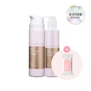[질경이] 홈쇼핑 부문 1위 여성청결제 데일리 에코아워시 골드폼 150g+골드젤 200ml+페미닌 티슈