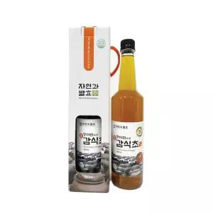 자연과발효 5년숙성 감식초 750ml 1병 (선물포장있음)