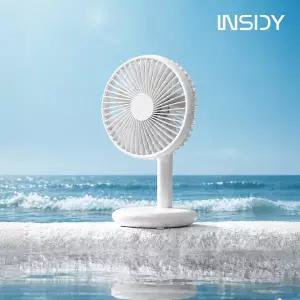 [인사이디]탁상용 선풍기 소형 무선 캠핑 사무실 책상용 충전식 미니 테이블 ISF-100
