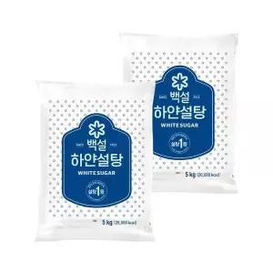 [CJ제일제당]백설 하얀설탕 5kg x2개